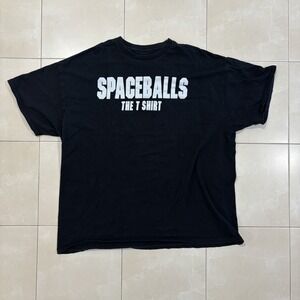 Vintage Spaceballs Movie T Shirt Men's XL Y2K 90s Faded Tee Skate Grunge Punk